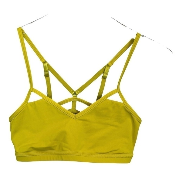 Lululemon Two Piece Seek the Heat Tank/Bra Heathered Slate/Pear Size 6 - Picture 12 of 14